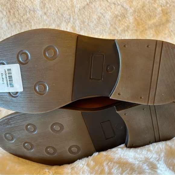 Stafford Genuine leather Jahil Cognac mens dress shoes NWT Sz-9.  I - Picture 10 of 13